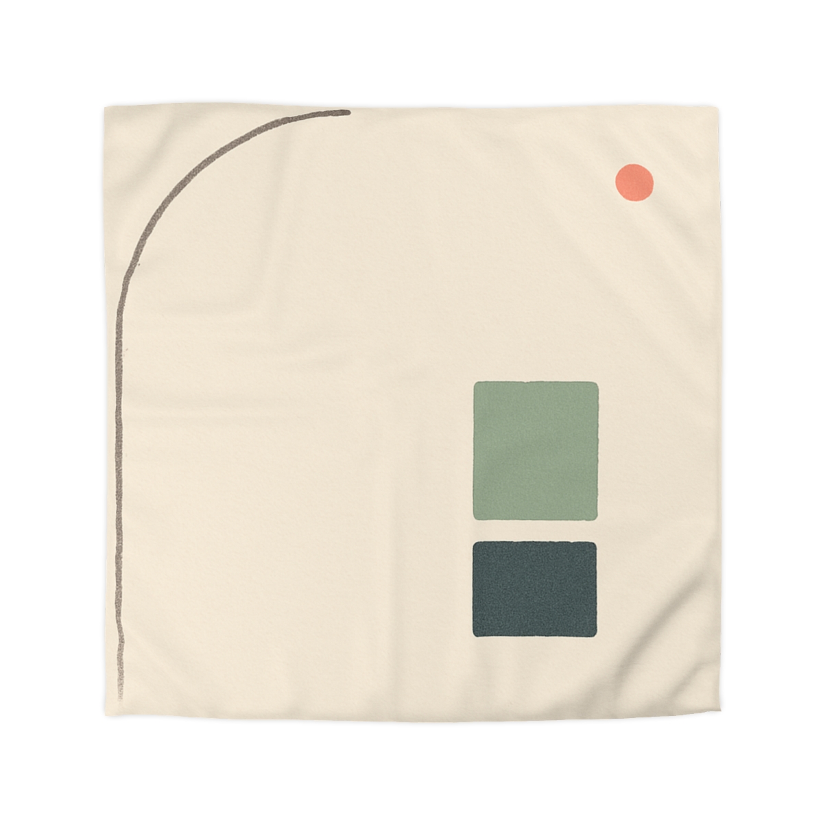 Open Frame With Sliding Arc stylish duvet covers