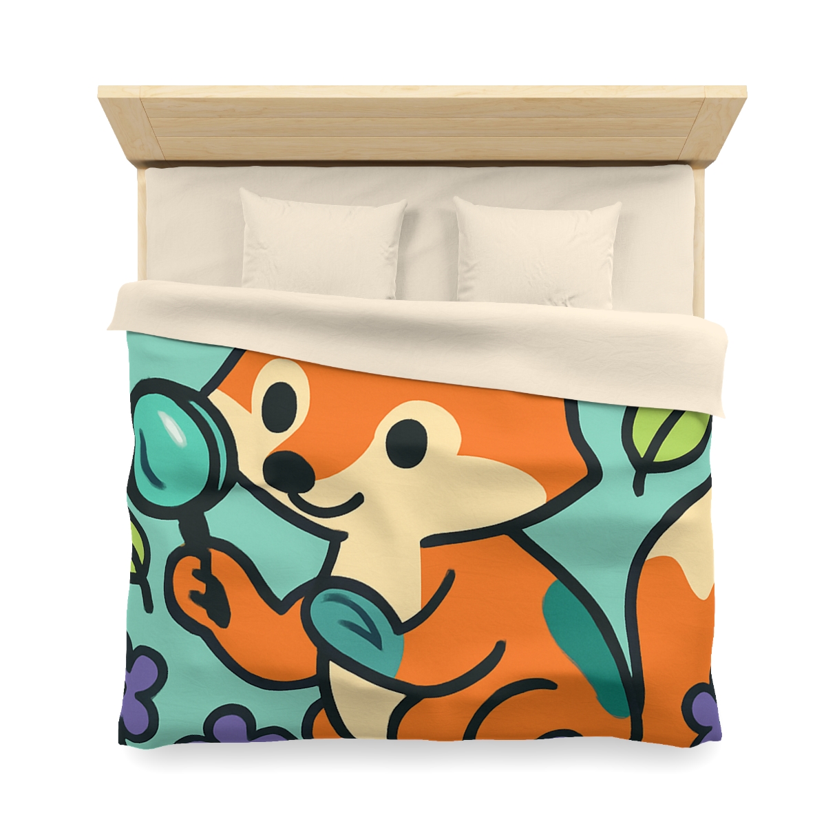 Galaxy Garden Fox trendy bedroom duvets