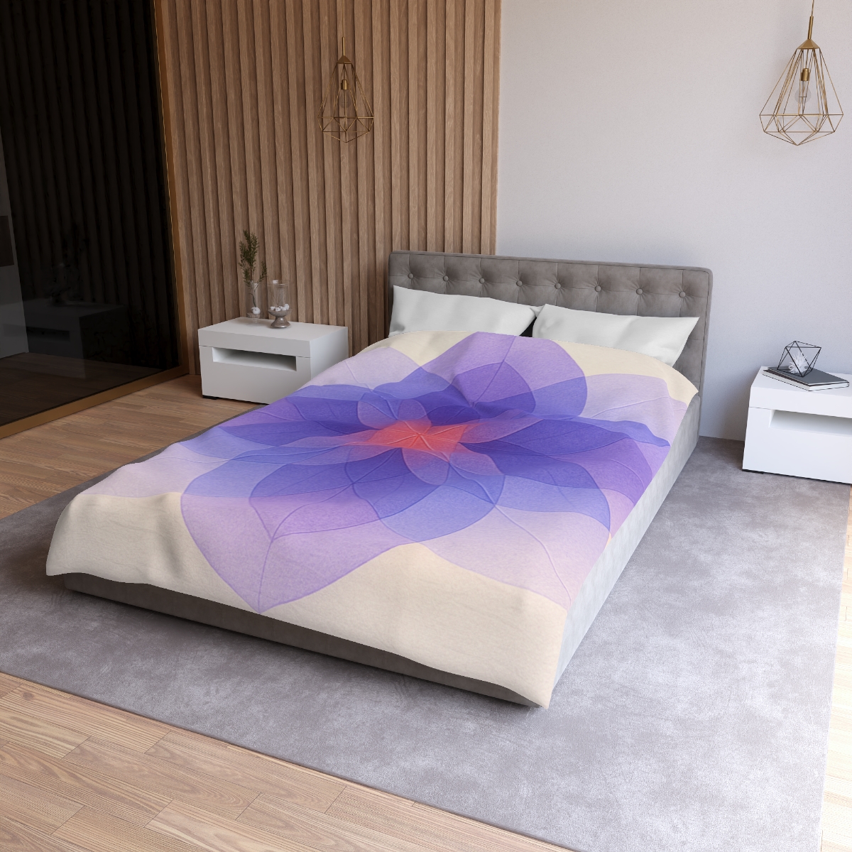 Petal Prism Overlap warm winter duvets