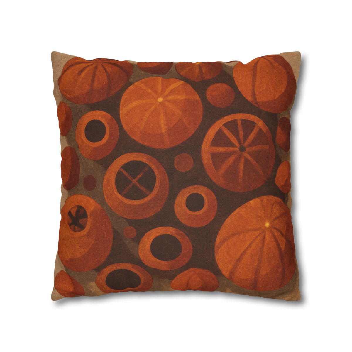 Seed Pod Cluster Mosaic personalized pillow covers