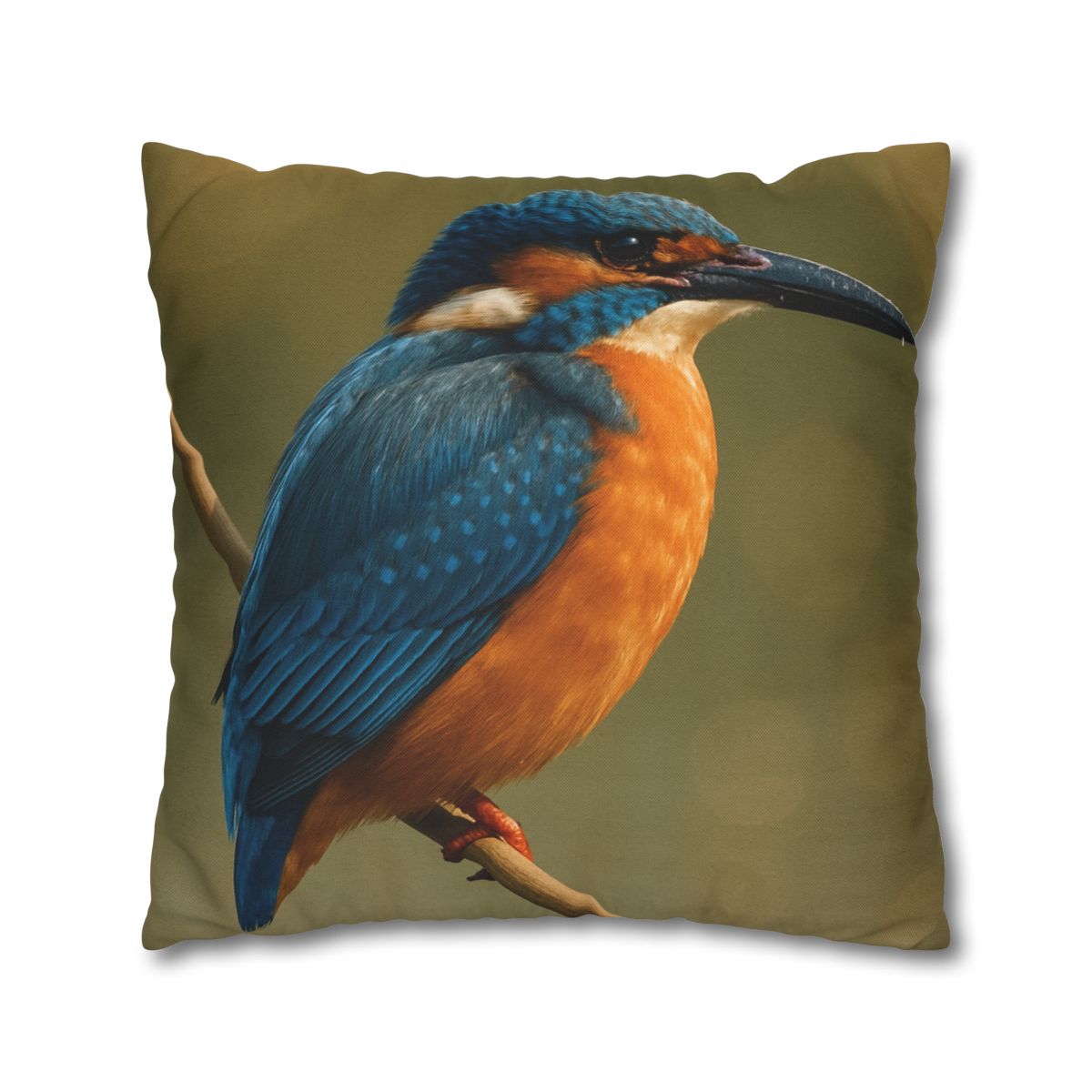 Dawn Drift Kingfisher personalized pillow covers