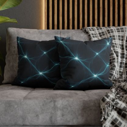 Cosmic Silk Filament Tapestry soft cotton pillow cases