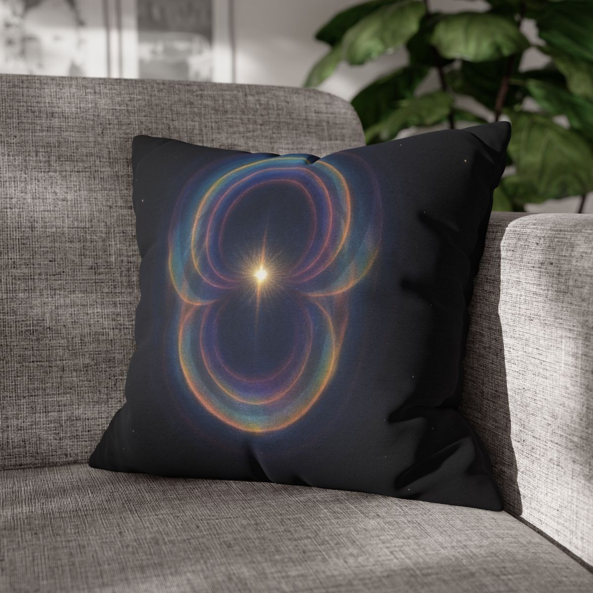 Prismatic Lensing Bloom designer print pillow cases