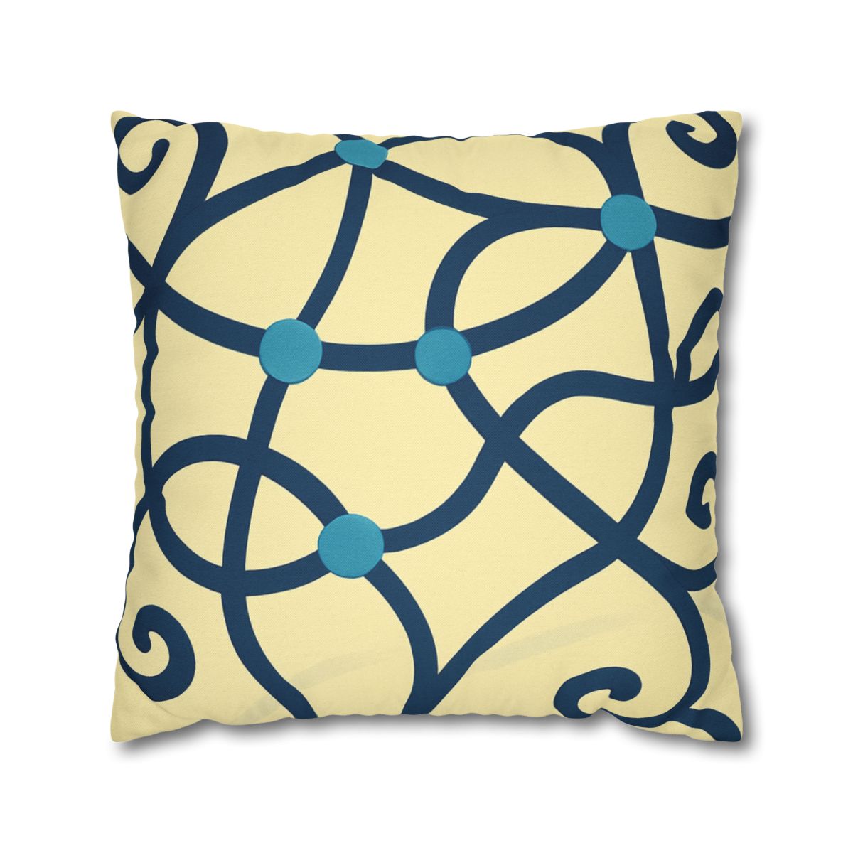 Tendril Ribbon Network trendy patterned pillow cases