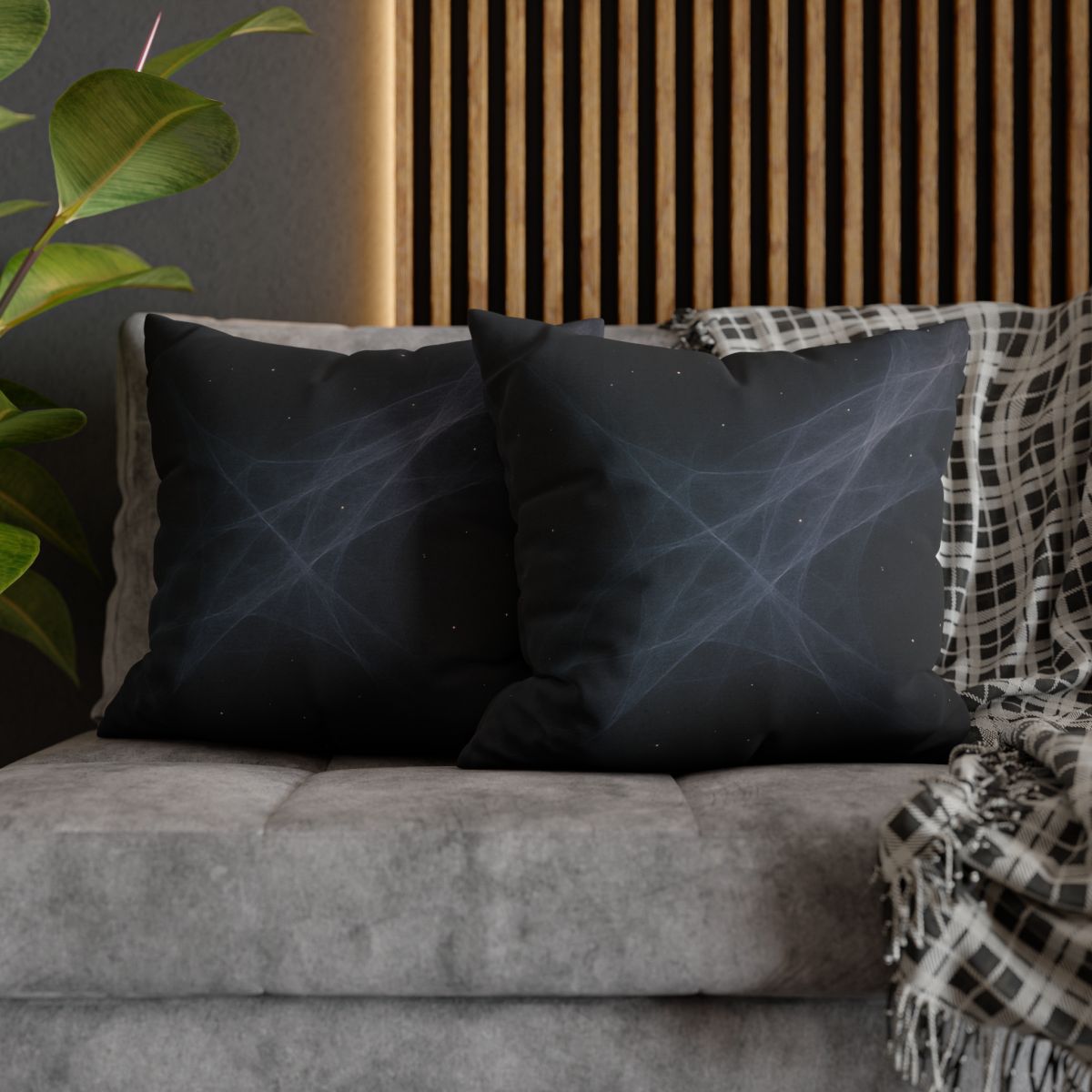 Whispering Cosmic Filament Tapestry designer print pillow cases