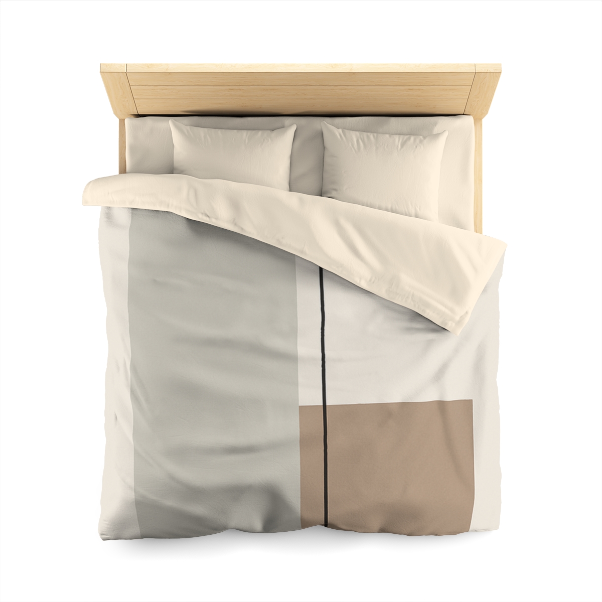 Offset Rectangle Pair With Line duvets for gifts