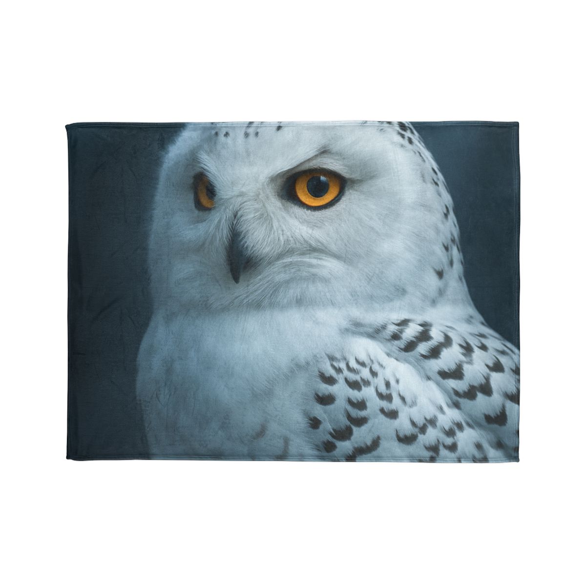 Midnight Watch Snowy Owl unique gift blanketscustom blankets