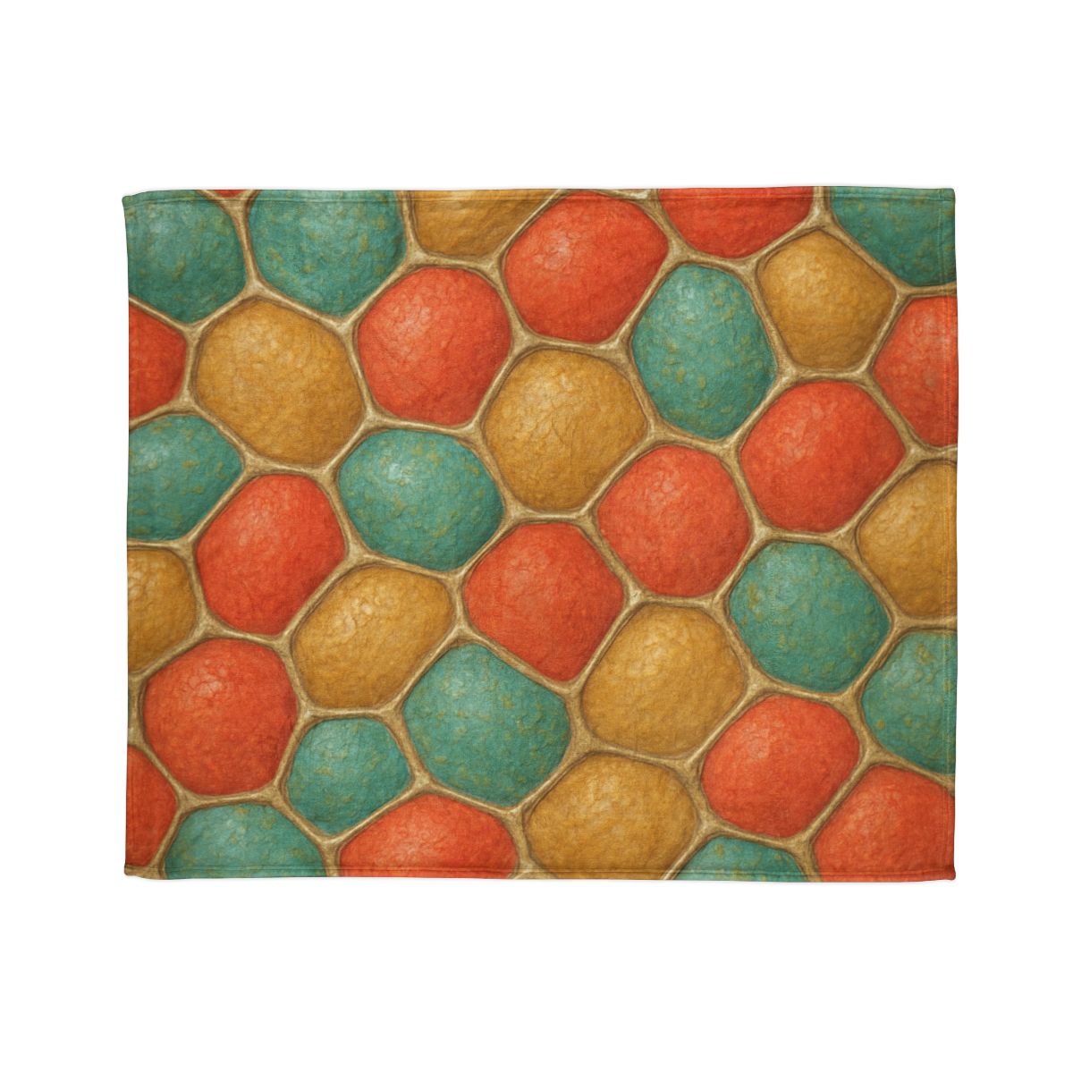 Pod Cluster Mosaic stylish throw blankets