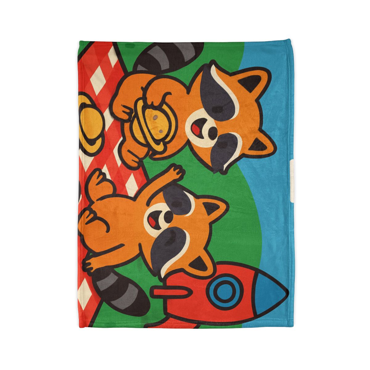Rocket Racers Picnic decorative home blankets