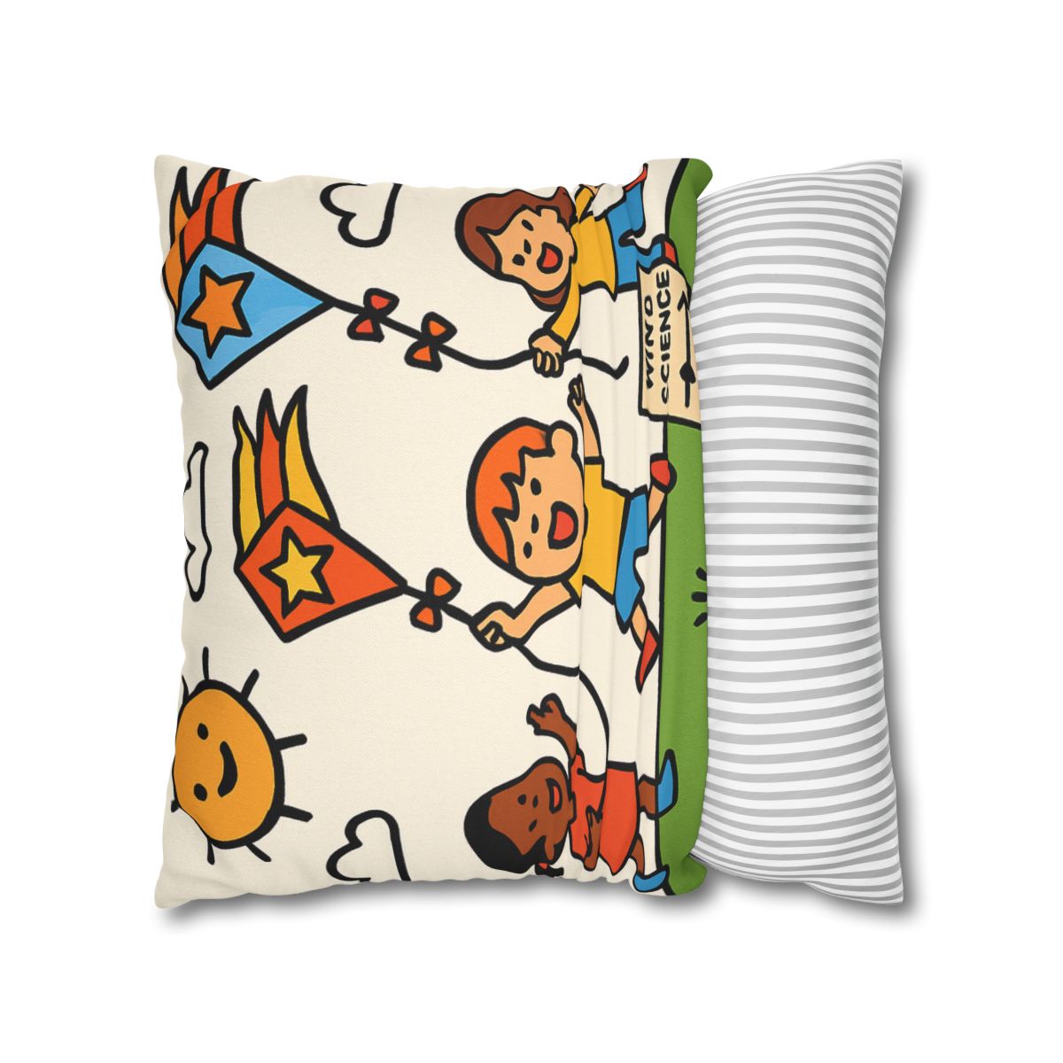 Comet Kite Parade On Cloud Hill soft cotton pillow cases