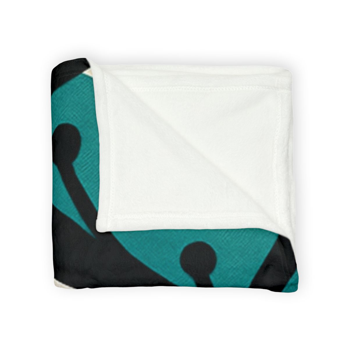 Vine Curl Wave Interference stylish throw blankets