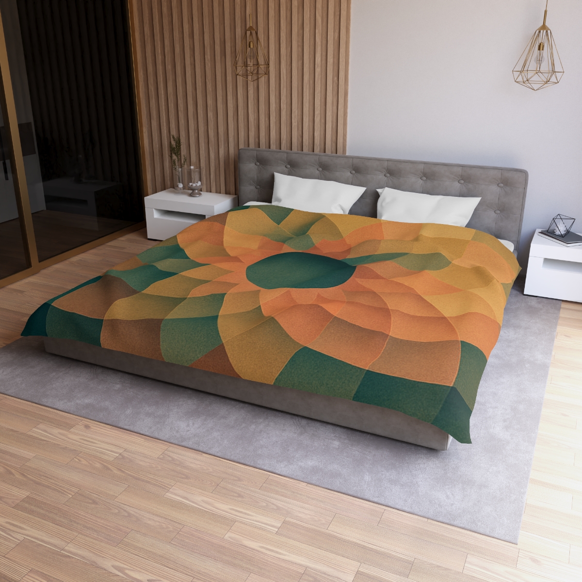 Petal Clockwork Overlay soft comforter duvets