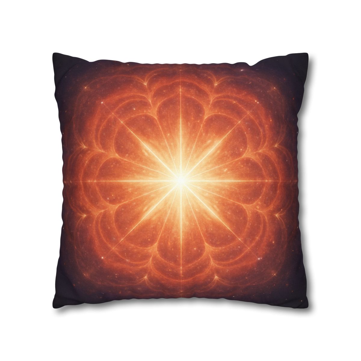 Starburst Petal Crown custom pillow cases