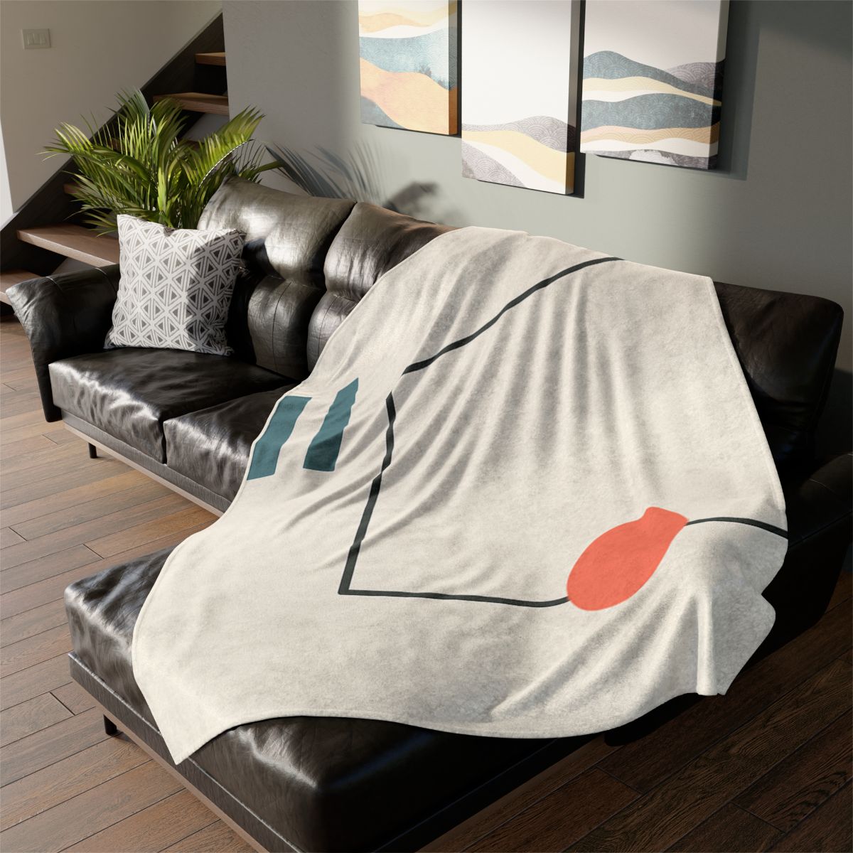 Quiet Orbit With Split Frame warm winter blankets