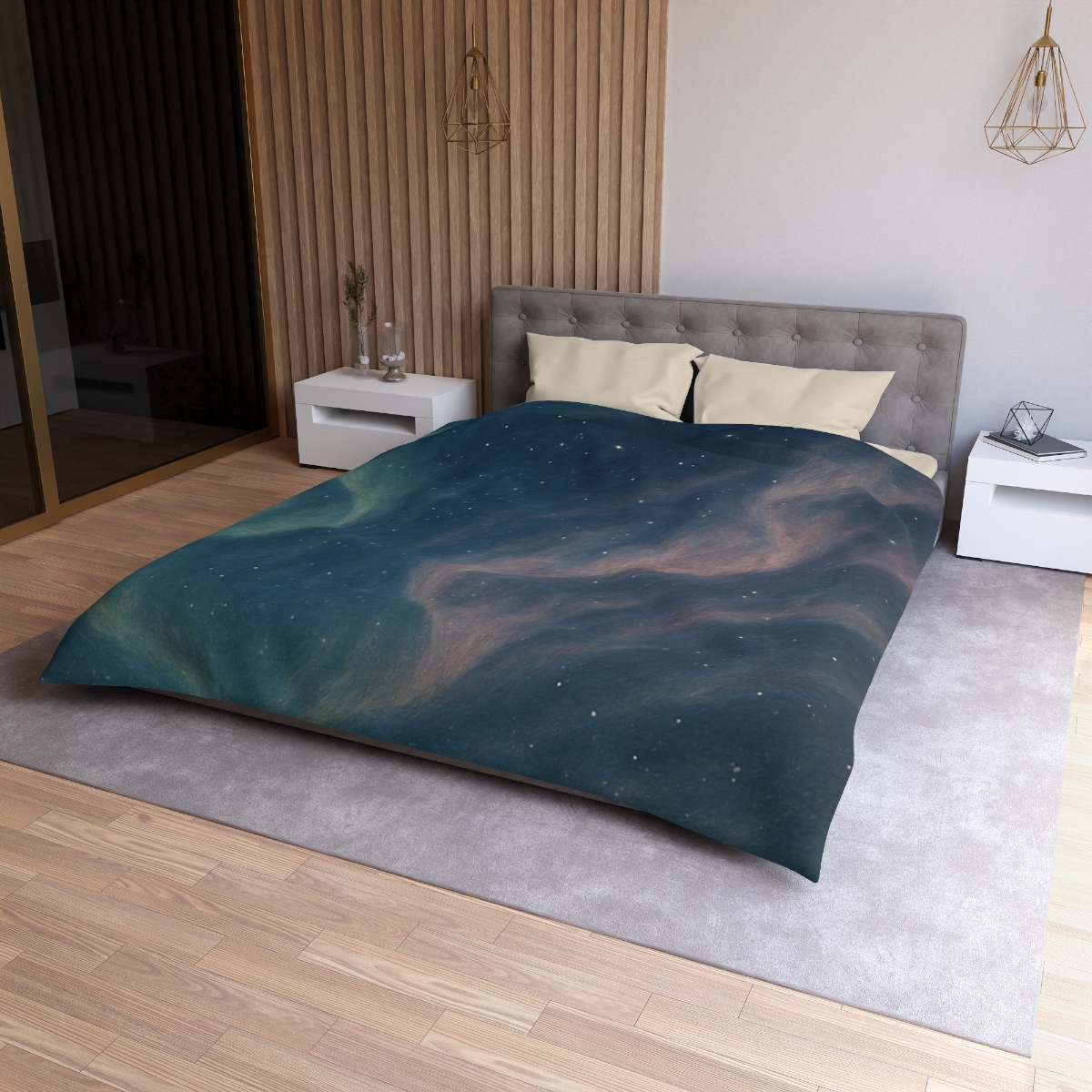 Aurora Drift Star Mirage personalized bedding duvets