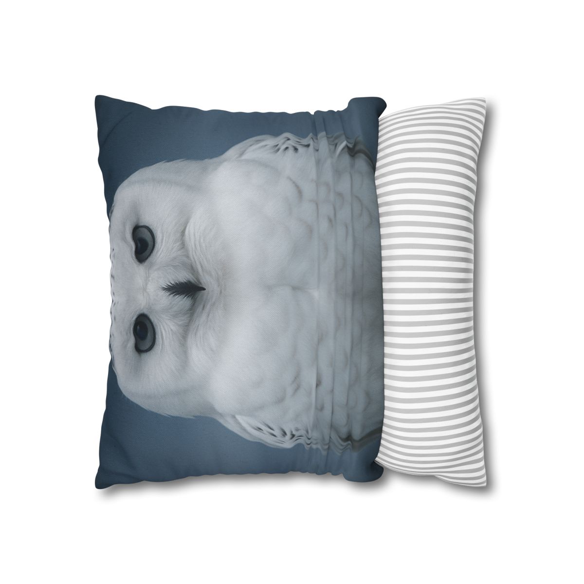 Midnight Watch Snowy Owl designer print pillow cases
