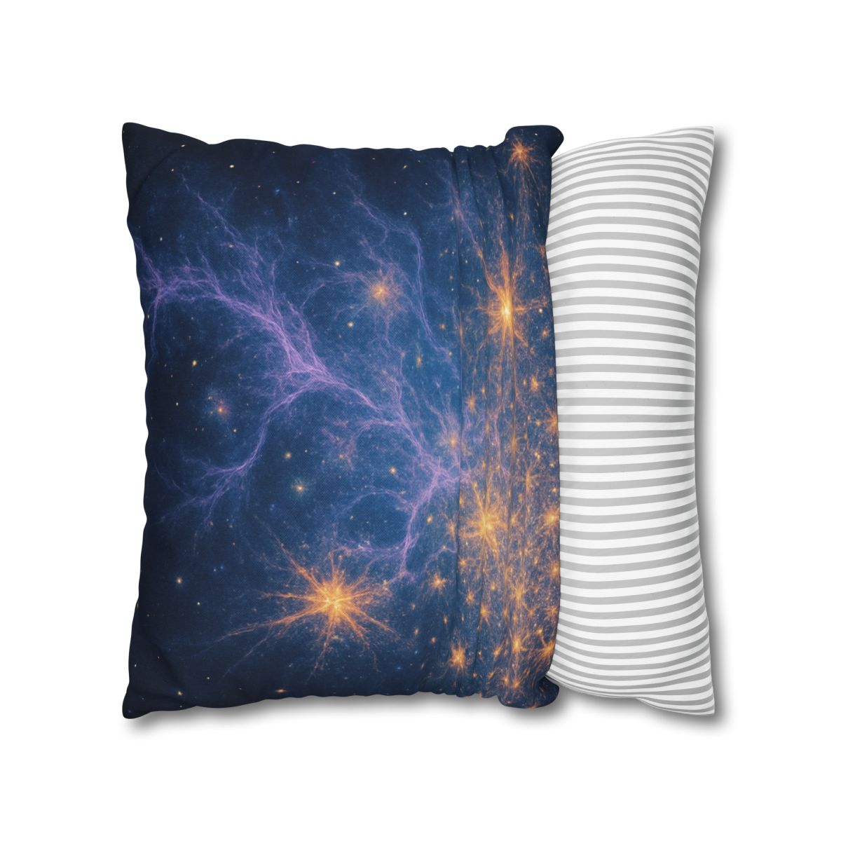 Starburst Lace Field designer print pillow cases