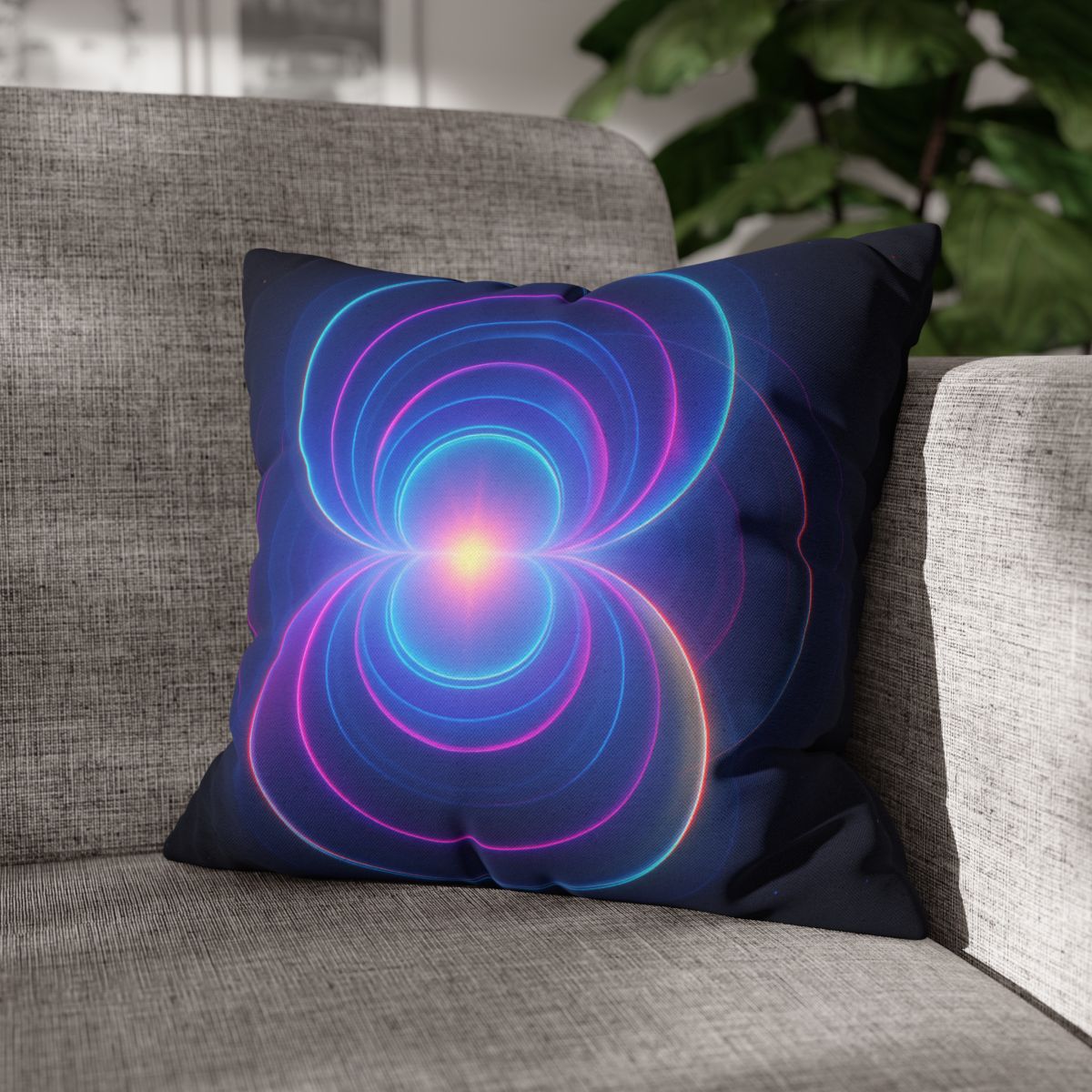 Prismatic Lensing Bloom soft cotton pillow cases