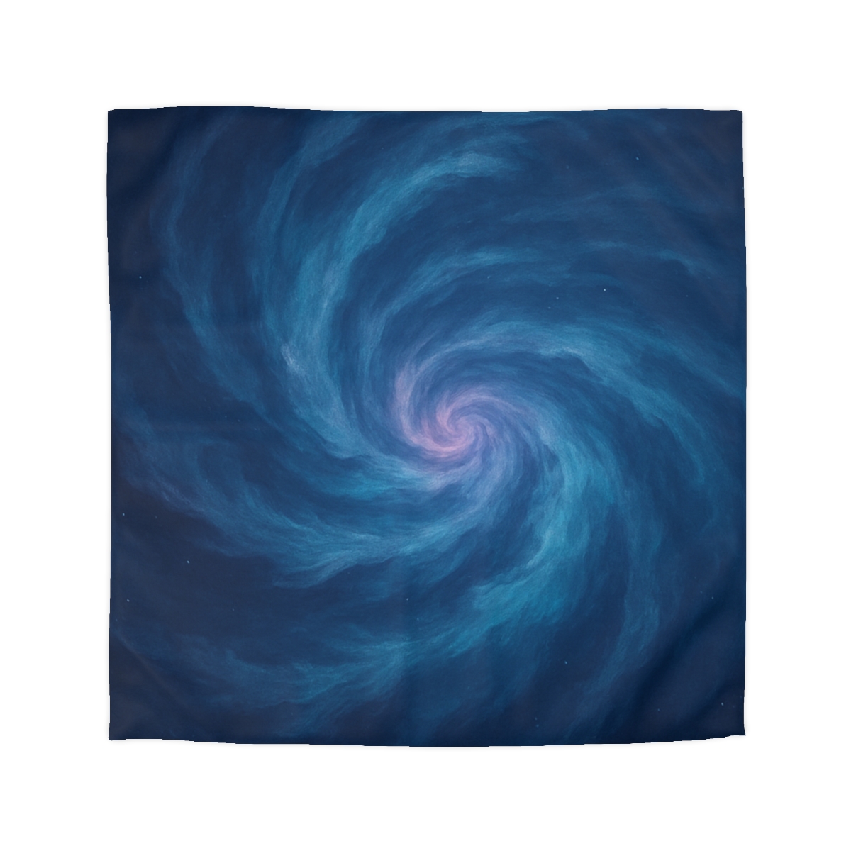 Nebula Spiral Tapestry designer printed duvets