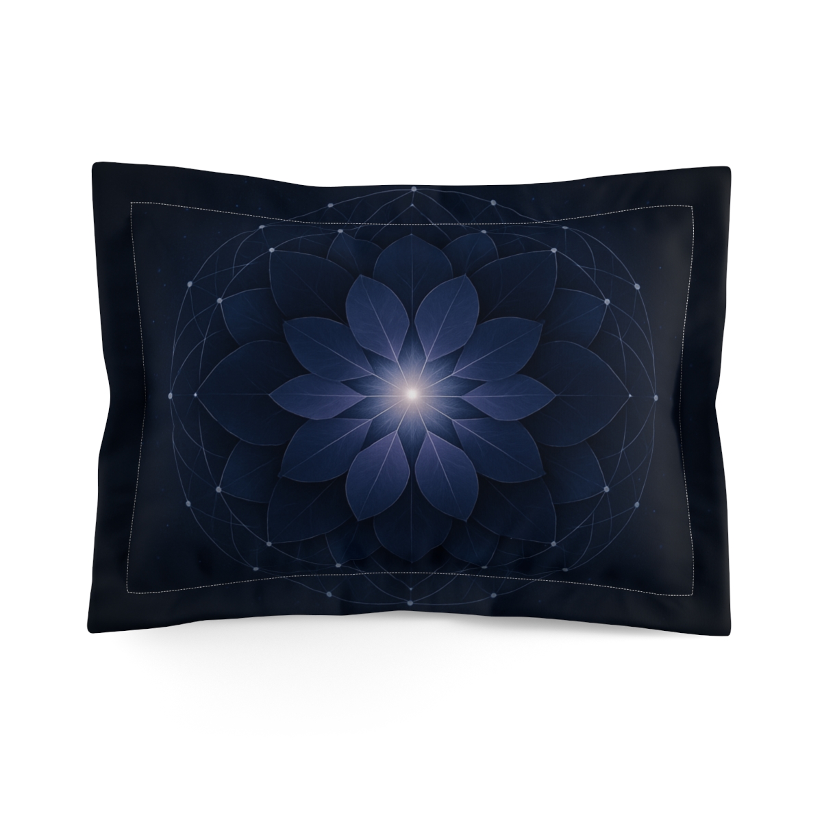 Petal Orbit Lattice designer printed pillows