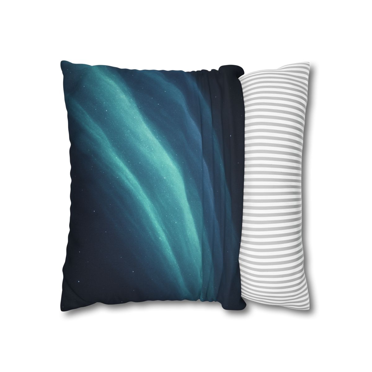 Aurora Particle Drift personalized pillow covers