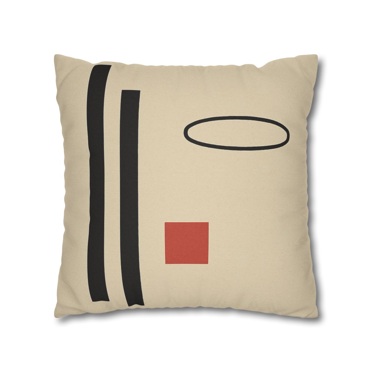 Aligned Posts With Floating Oval personalized pillow covers