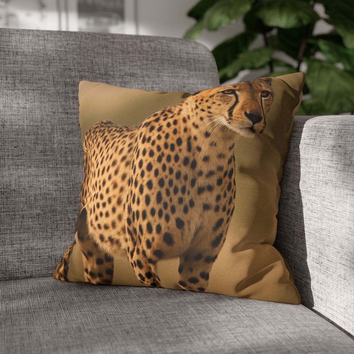Wind Trace Cheetah trendy patterned pillow cases