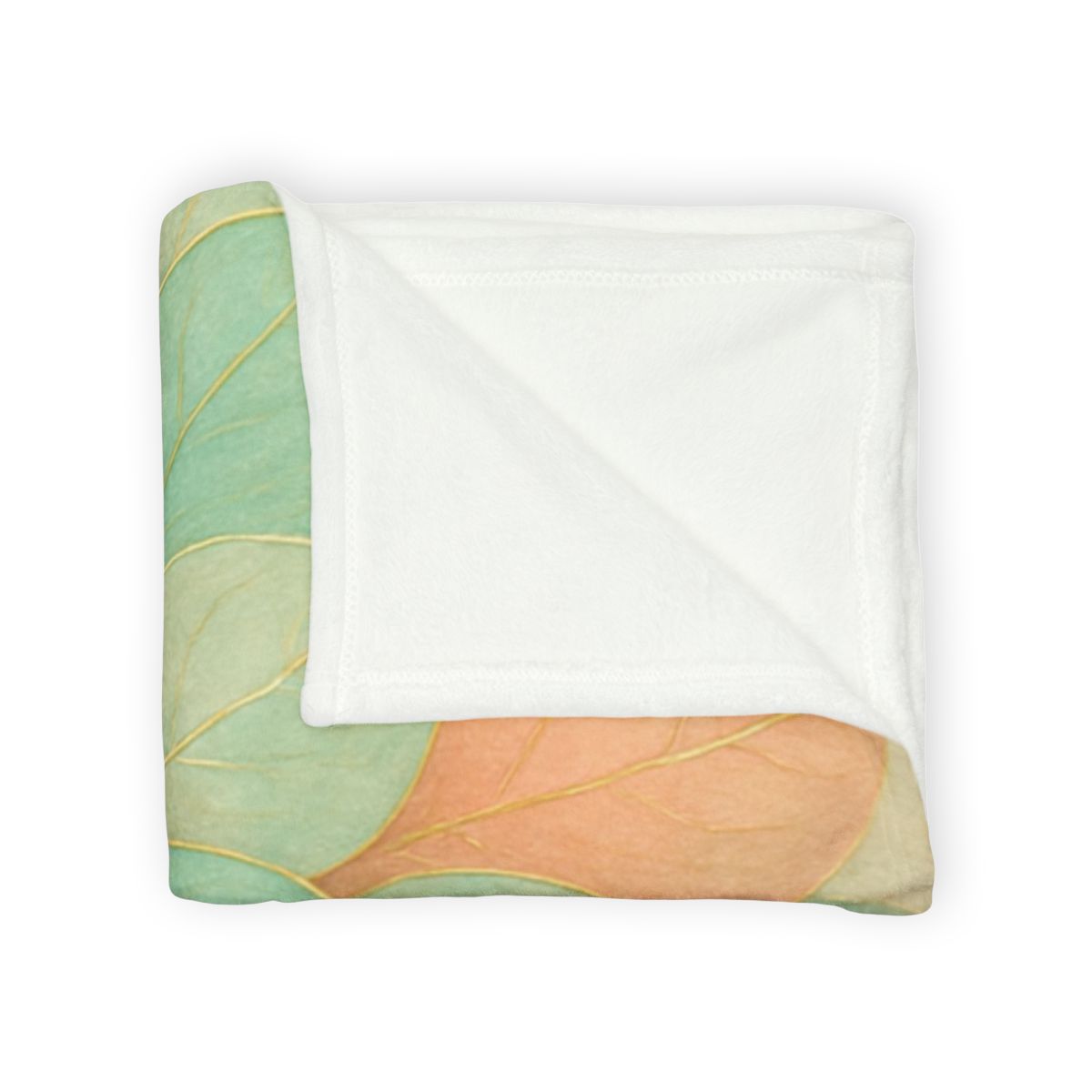 Petal Spiral Mosaic personalized cozy blankets