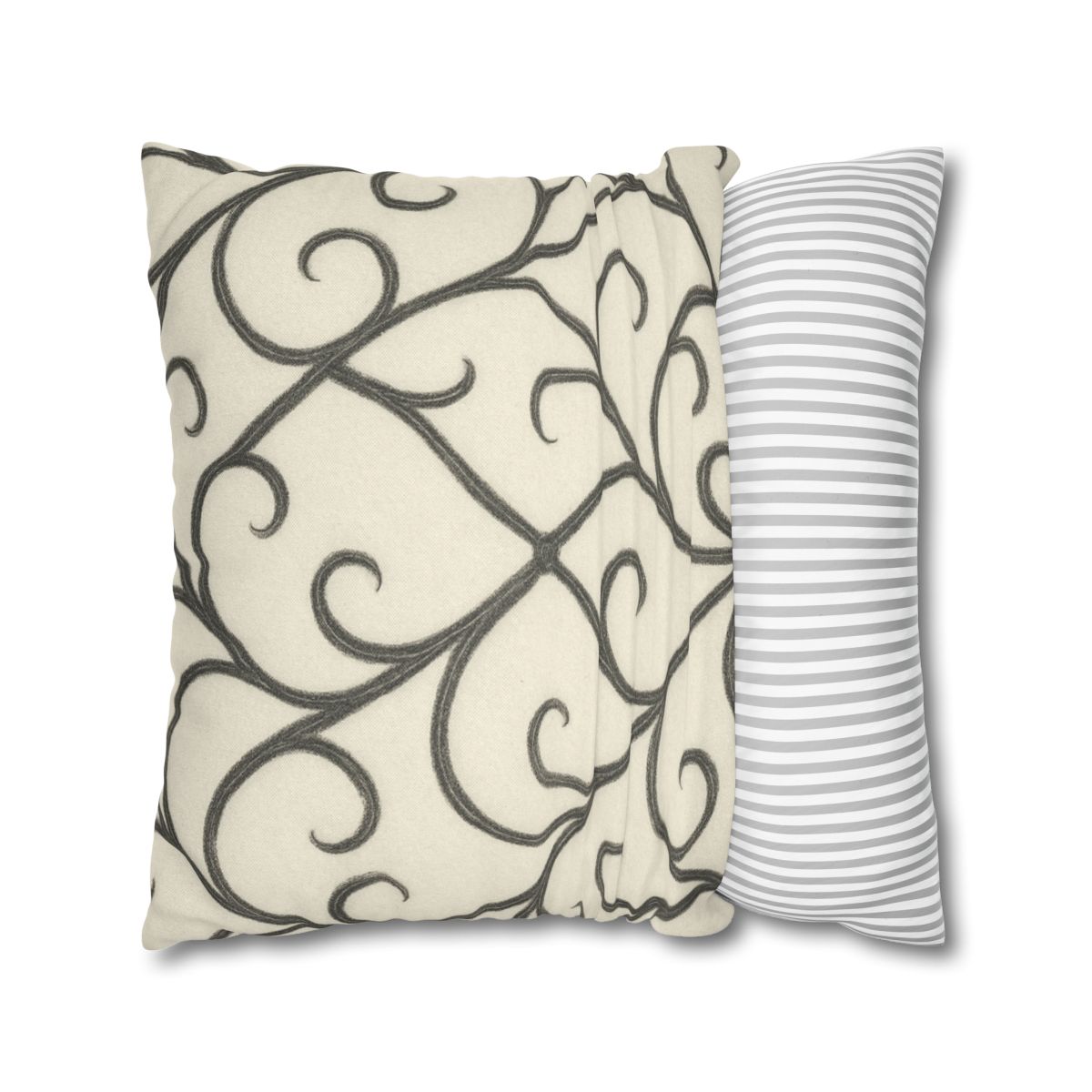 Vine Lattice Outline personalized pillow covers