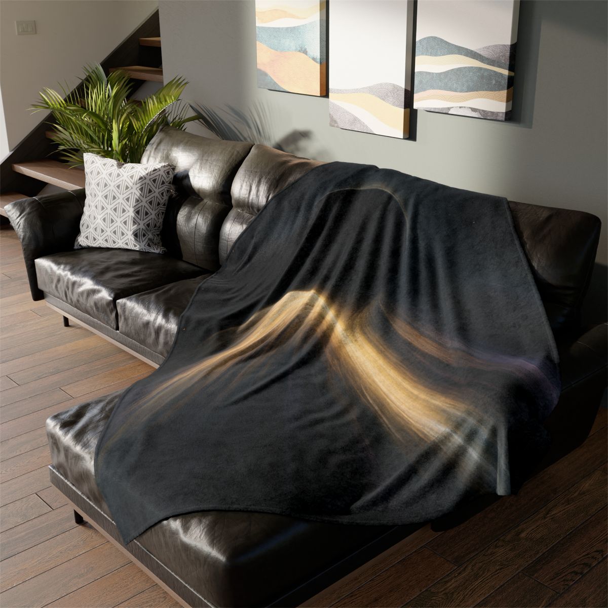 Photon River Lens unique gift blanketscustom blankets