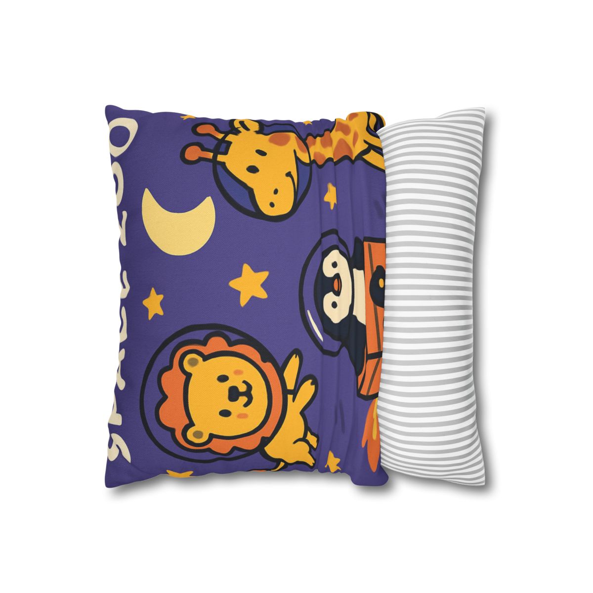 Starry Space Zoo custom pillow cases