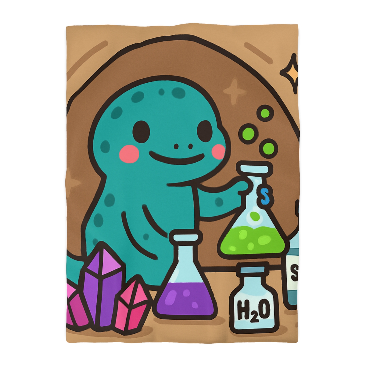 Crystal Cave Salamander Science Lab duvets for gifts