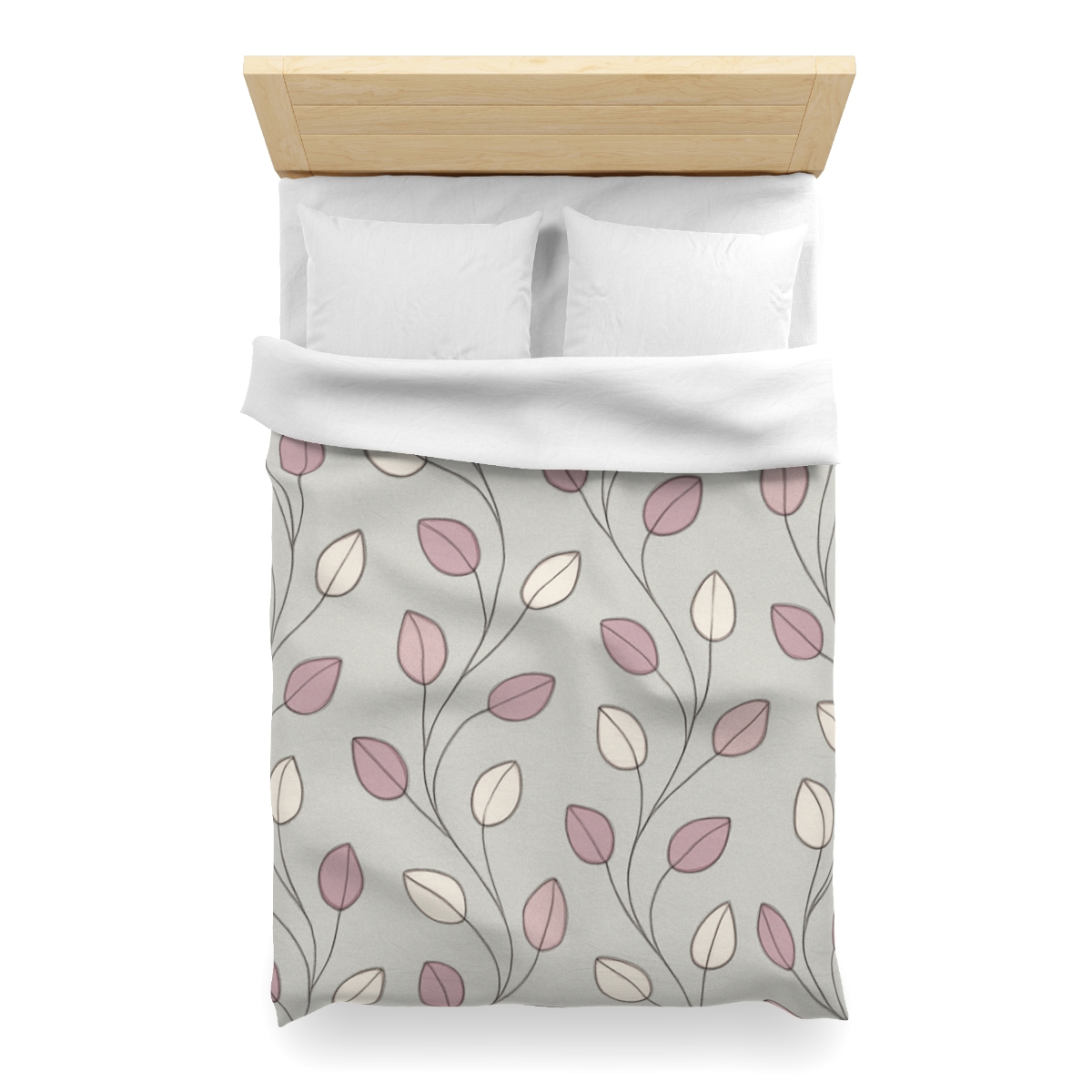 Spiral Bud Cascade soft comforter duvets