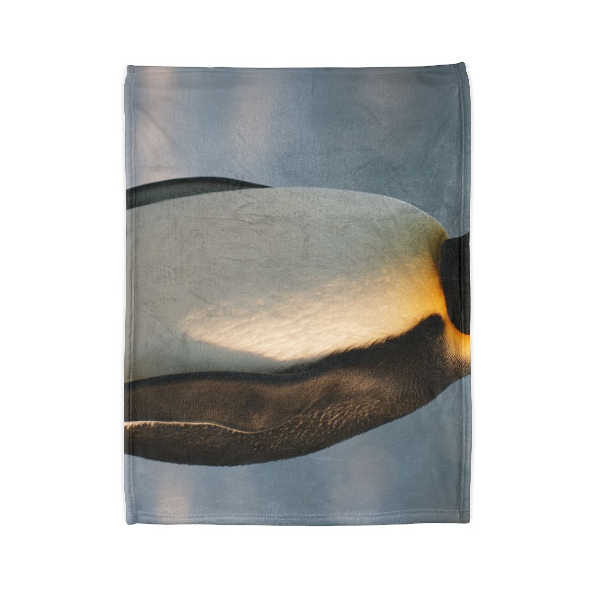Aurora Drift Emperor Penguin stylish throw blankets