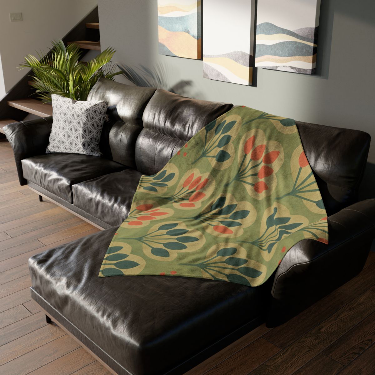 Bud Cluster Tapestry trendy patterned blankets