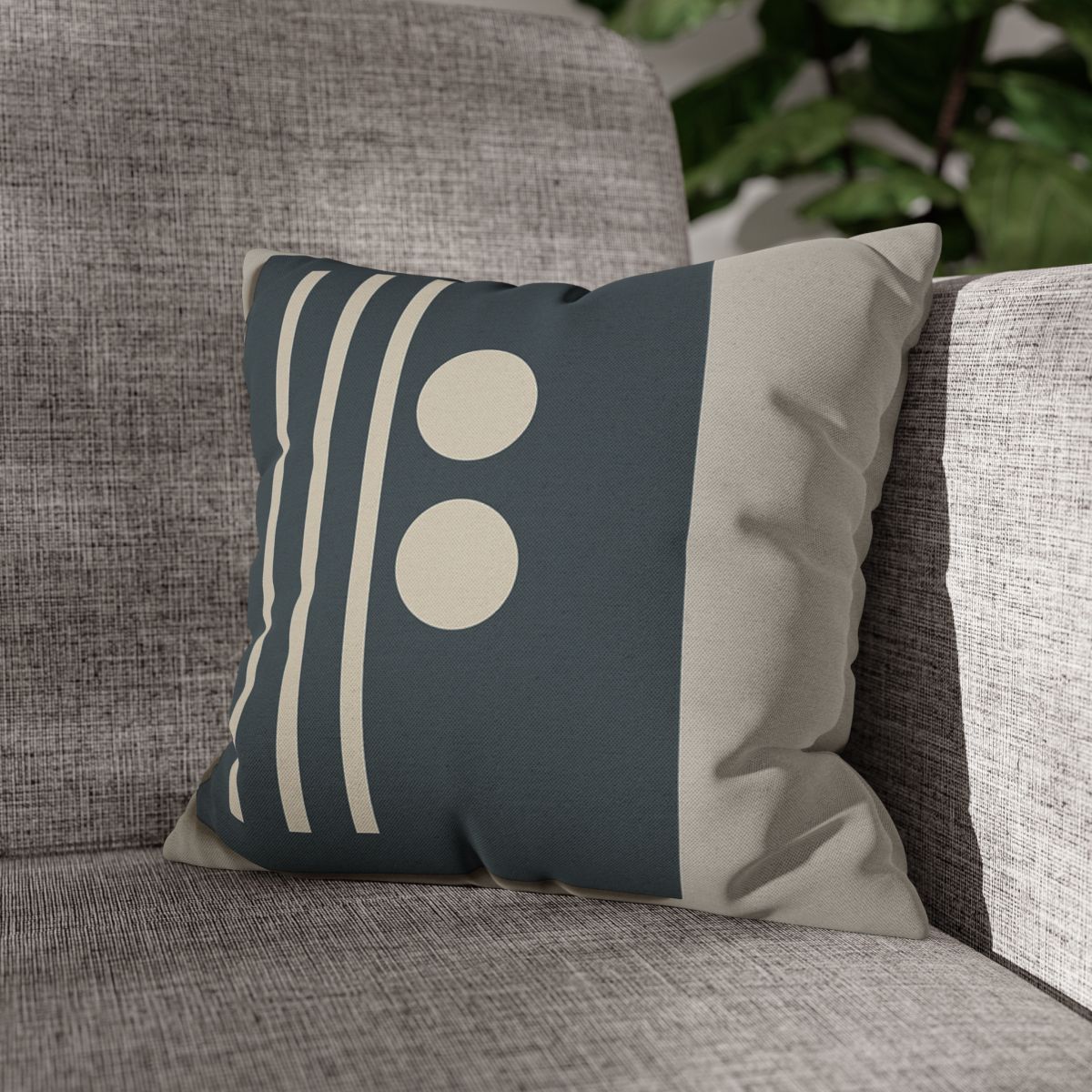 Negative Space Lattice designer print pillow cases