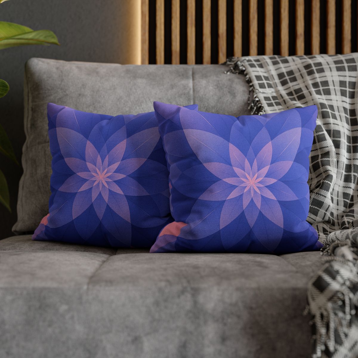 Petal Prism Overlap custom pillow cases