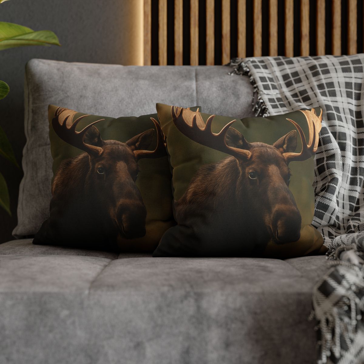 Aurora Quiet Moose unique gift pillow cases
