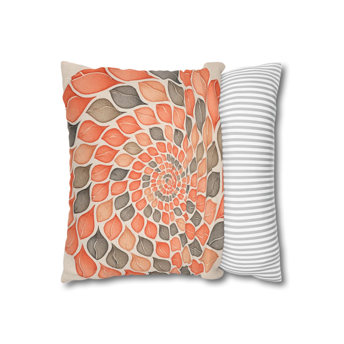 Bud Spiral Time Mosaic stylish decorative pillowcases