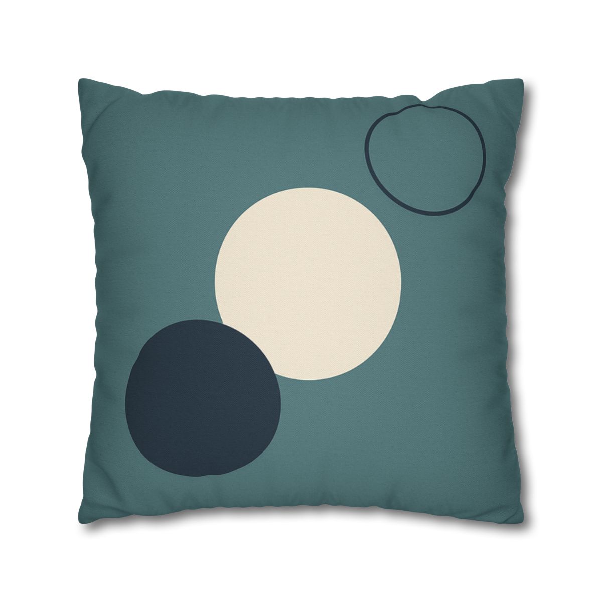 Staggered Trio Of Circles Harmony stylish decorative pillowcases