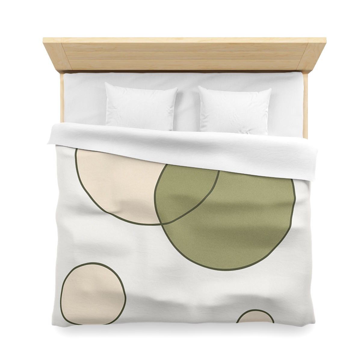 Quiet Balance Of Overlapping Circles unique patterned duvets