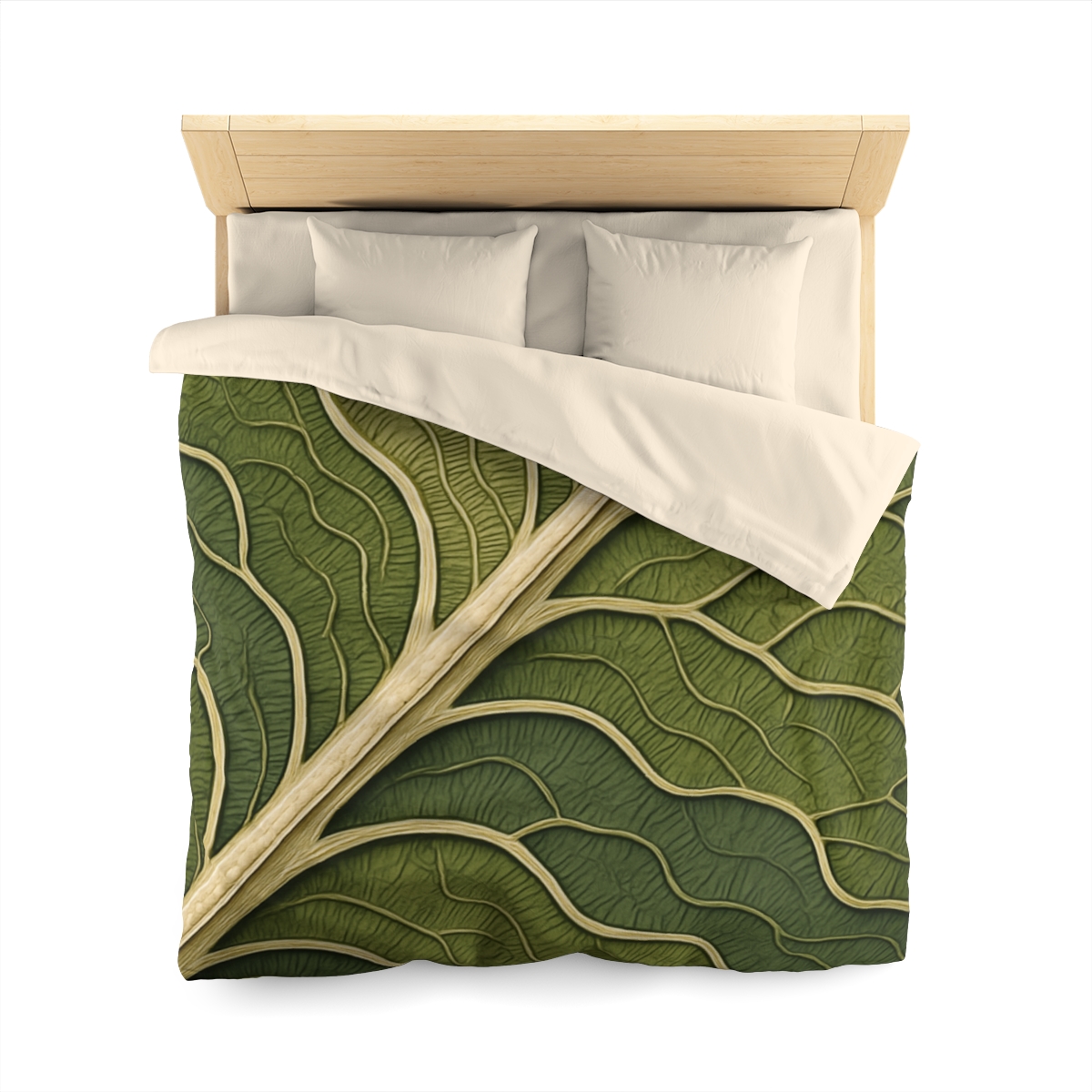 Leaf Vein Topography duvets for gifts
