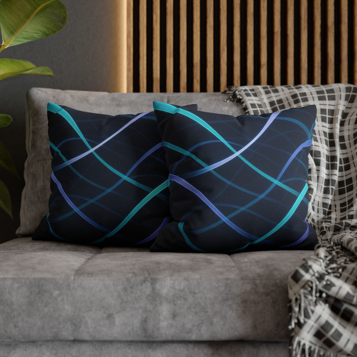 Gravitational Ribbon Lattice custom pillow cases