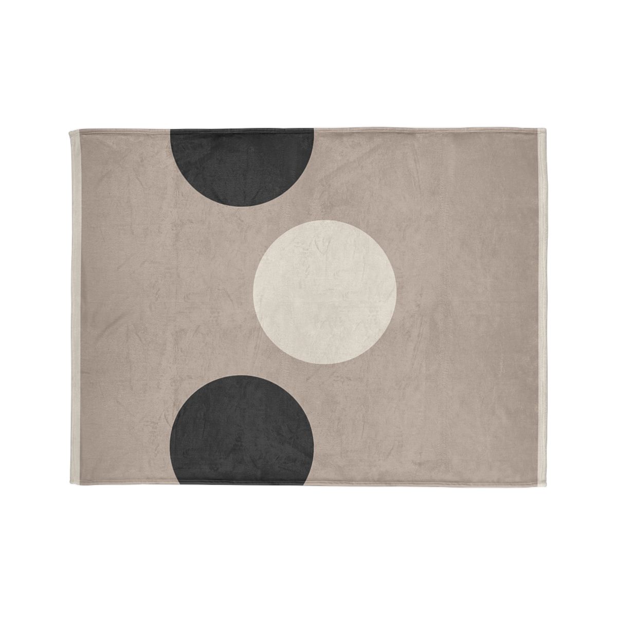 Staggered Trio Of Coins personalized cozy blankets