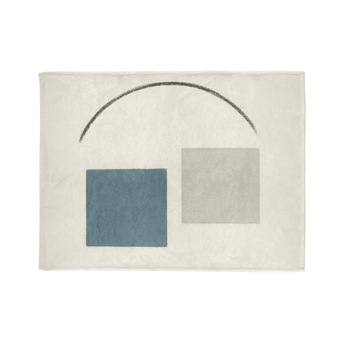 Low Arc Over Offset Squares stylish throw blankets