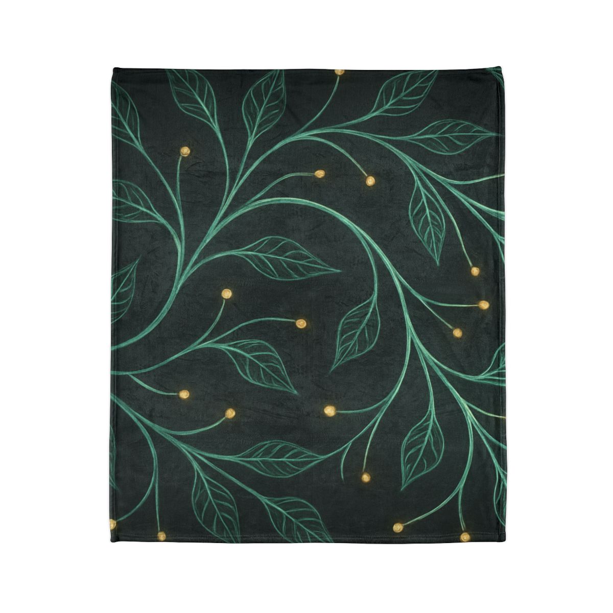 Vine Curl Circuitry personalized cozy blankets