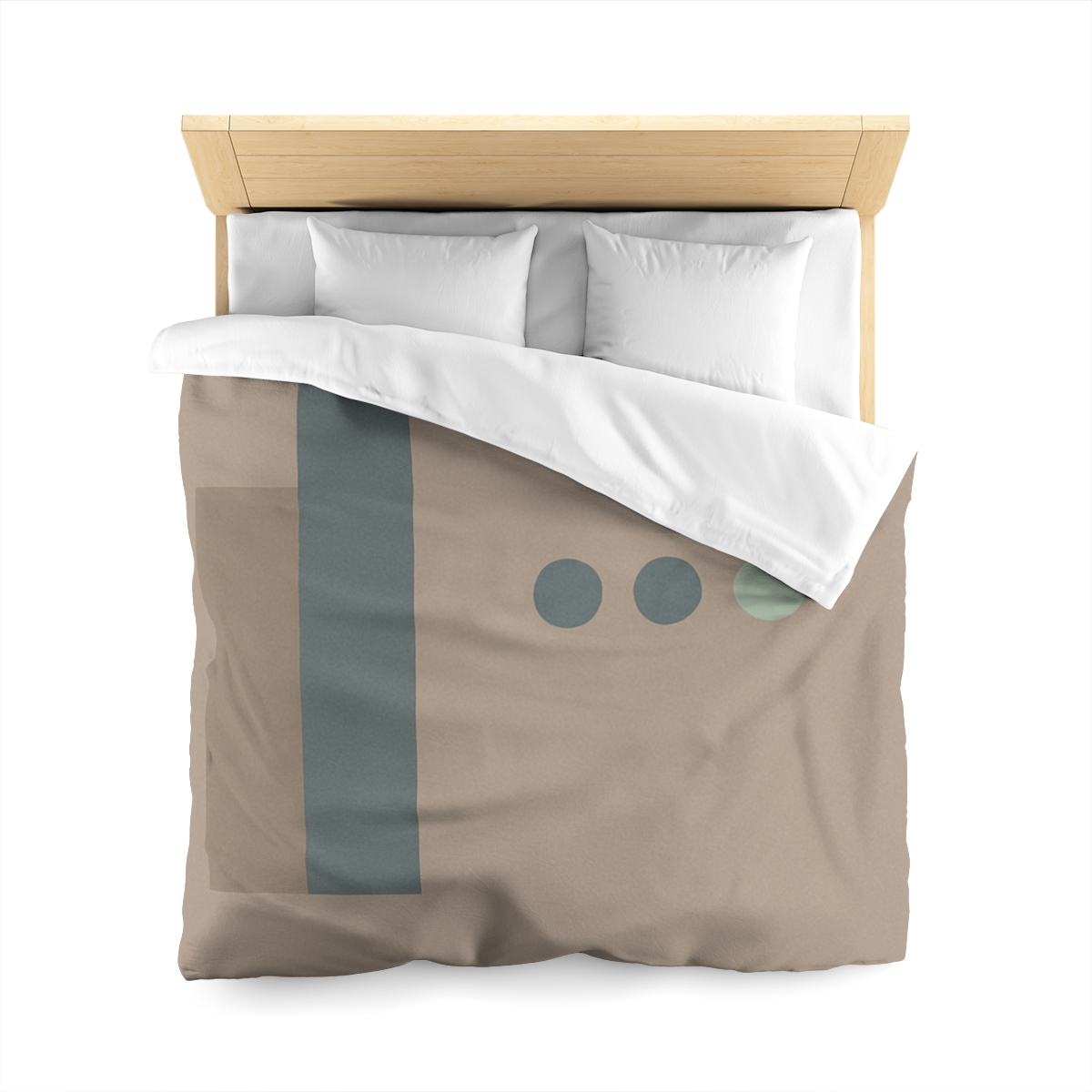 Stepped Pair And Small Dot Cluster designer printed duvets