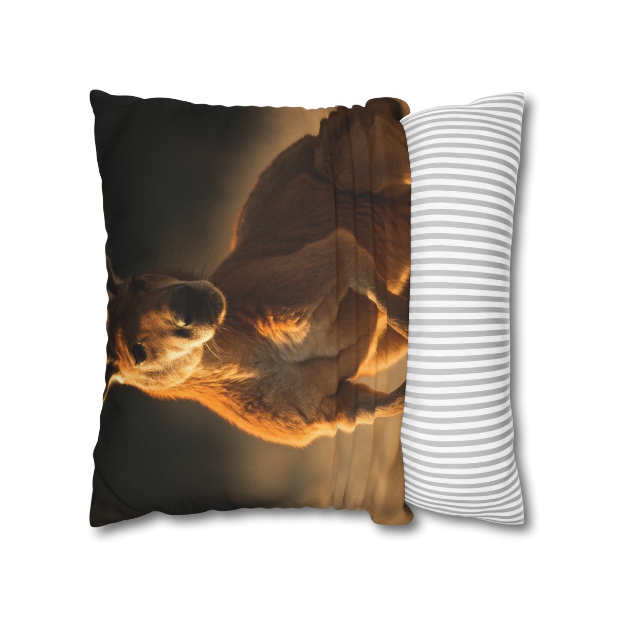 Ember Mantle Red Kangaroo soft cotton pillow cases