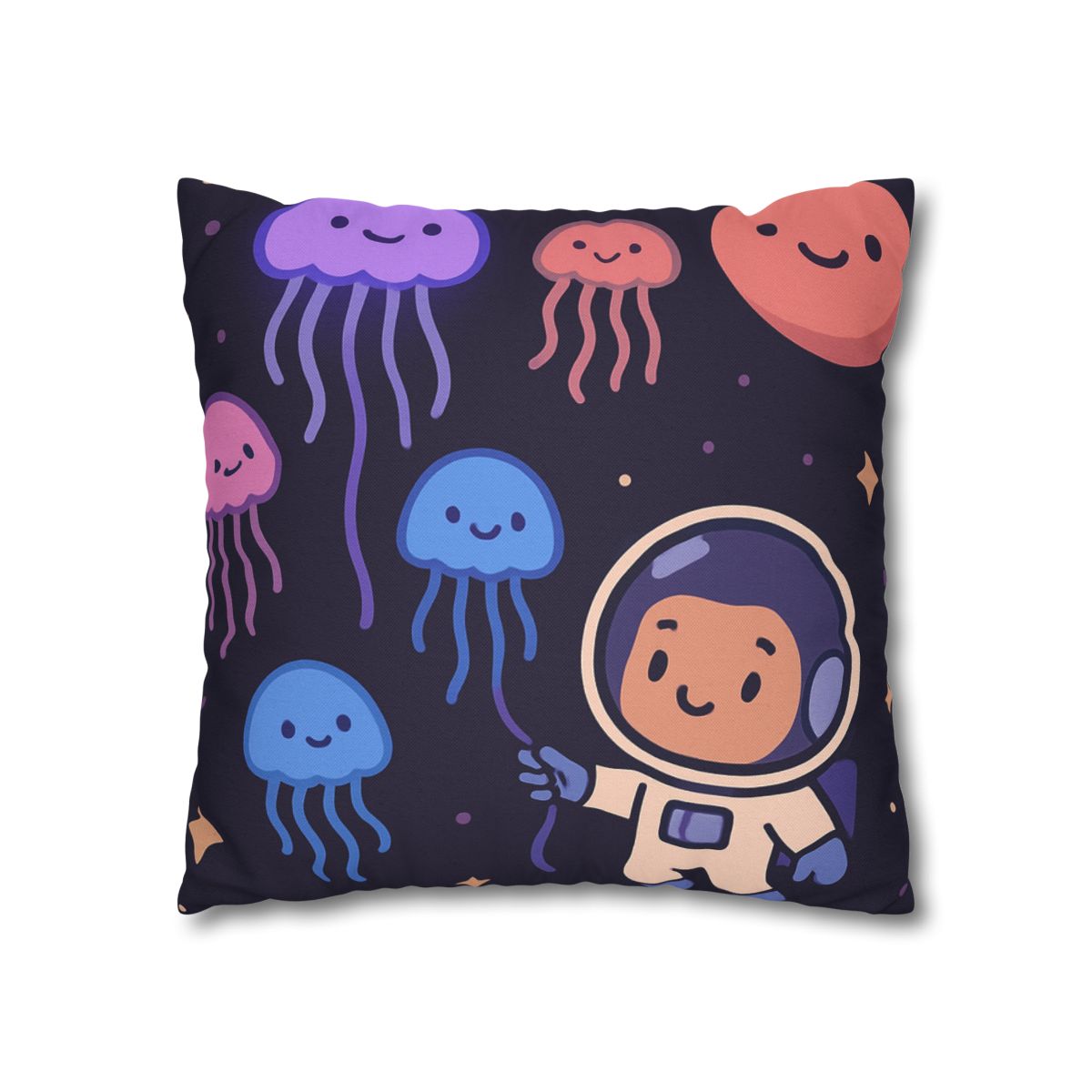 Galaxy Garden Of Floating Jellyfish comfortable bedding pillow covers