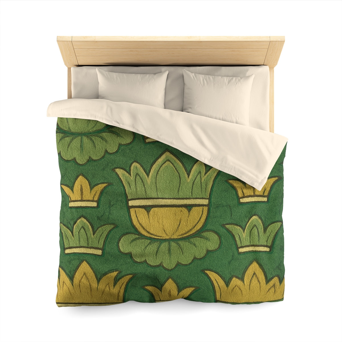 Calyx Crown Tessellation personalized bedding duvets